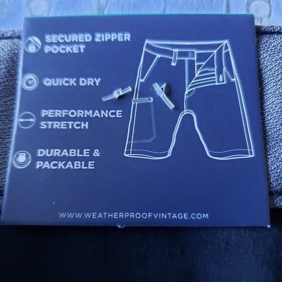 NWT - Weatherproof Vintage Packable Trail Hybrid Short - Size 40 - Picture 5 of 9